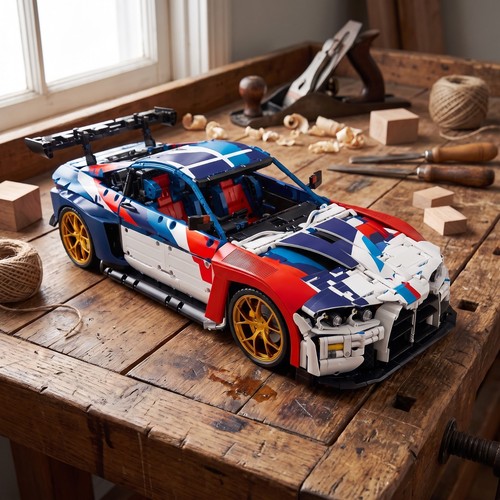 Set mattoncini auto moc - set,