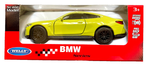 Welly bmw g82 coupe - m4, verde