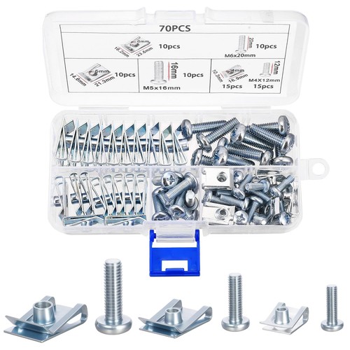 Clip fissaggio auto m4 - 70, u